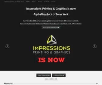 Ipgny.co(New York City Printing Services) Screenshot