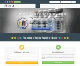 Ipha.com(Home Page) Screenshot