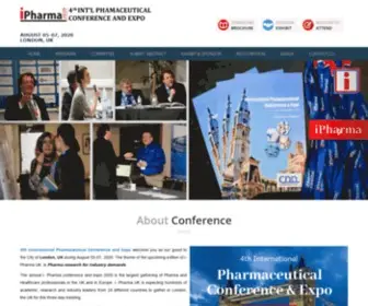 Ipharmaconference.com(IPharma UK conference) Screenshot