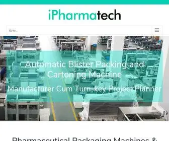 Ipharmatech.com(Earloop Surgical Face Mask Machine Manufacturer Cum Turn) Screenshot