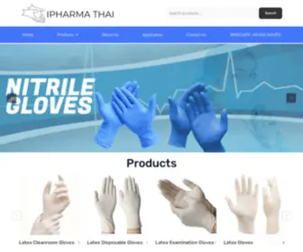 Ipharmathai.com(Latex Gloves) Screenshot