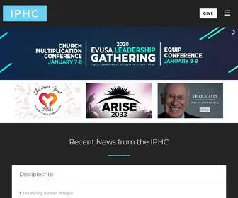 IPHC.org(The International Pentecostal Holiness Church) Screenshot