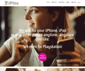 IphixKW.com(iPhixkw) Screenshot