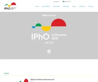 Ipho2020.lt(Vietimo centras) Screenshot