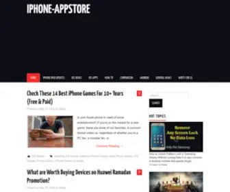 Iphone-Appstore.com(IPhone App Store) Screenshot