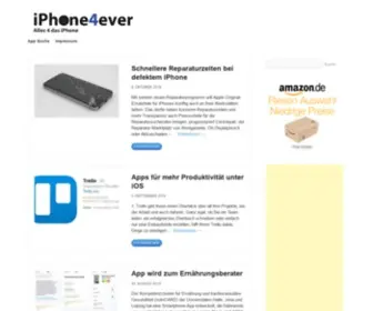 Iphone4Ever.eu(Alles 4 das iPhone) Screenshot
