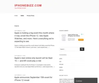 Iphonebizz.com(The iPHONE NEWS) Screenshot