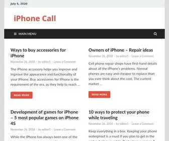 Iphonecall.online(IPhone Call) Screenshot