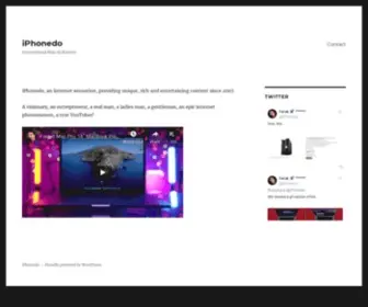 Iphonedo.com(Hand Made Tech Reviews) Screenshot
