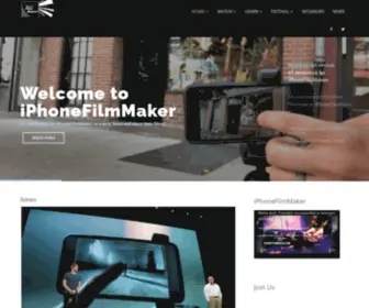 Iphonefilmmaker.com(#1 destination for iPhoneFilmMakers to watch) Screenshot