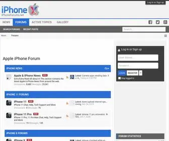 Iphoneforums.net(Apple iPhone Forum) Screenshot