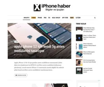 Iphonehaber.net(IPhone, iPad, iOS Blog sayfas) Screenshot