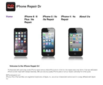 Iphonerepairca.com(IPhone Repair iPhone Screen Repair iPhone Water Damage Repair Onsite Service) Screenshot