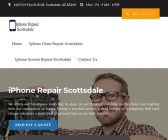 Iphonerepairscottsdaleaz.com(IPhone Repair In Scottsdale AZ) Screenshot