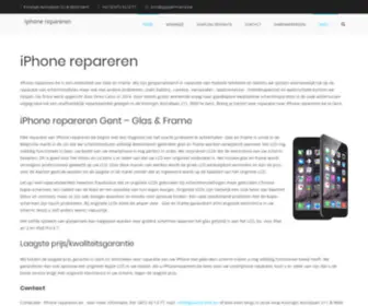 Iphonerepareren.be(Top Phone Iphone herstellingen en reparaties) Screenshot