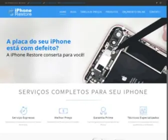 Iphonerestore.com.br(Assistência Técnica Apple) Screenshot