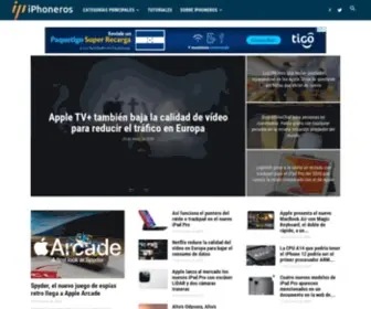 Iphoneros.com(Apps, tutoriales y noticias sobre el iPhone) Screenshot