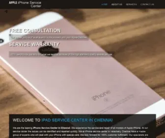 Iphoneservicecentreinchennai.in(Apple iPad service center in Chennai) Screenshot