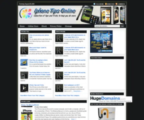 Iphonetipsonline.net(Iphone Tips Online) Screenshot