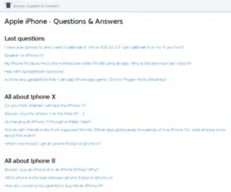 Iphoneus.org(All about Iphone) Screenshot