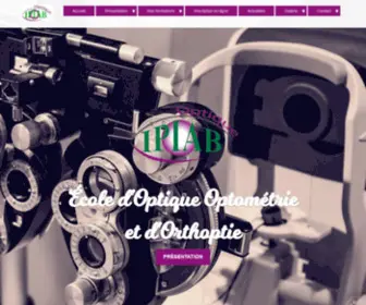 Ipiab.ma(École d'Optique Optométrie et d'Orthoptie) Screenshot