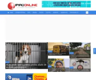 Ipiauonline.com.br(IPIAÚ ON LINE) Screenshot