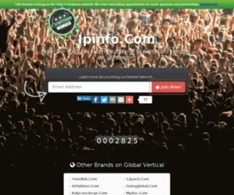 Ipinfo.com(Ipinfo) Screenshot