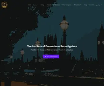 Ipi.org.uk(The Institute of Professional Investigators) Screenshot