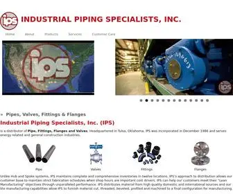 Ipipes.com(INDUSTRIAL PIPING SPECIALISTS) Screenshot