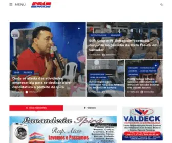 Ipiranoticias.com(Ipirá Notícias) Screenshot