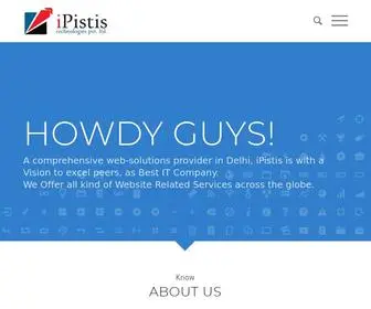 Ipistis.com(IPistis Technologies Pvt) Screenshot