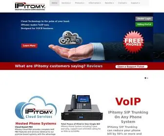 Ipitomy.com(IPitomy Communications VoIP PBX Designer) Screenshot