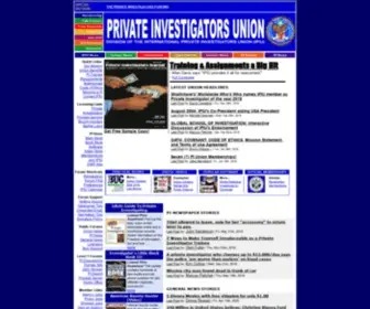 Ipiu.org(International Private Investigators Union) Screenshot