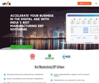 Ipixerp.com(IPIX ERP) Screenshot