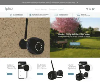 Ipixo.com(Security Cameras for the Home) Screenshot