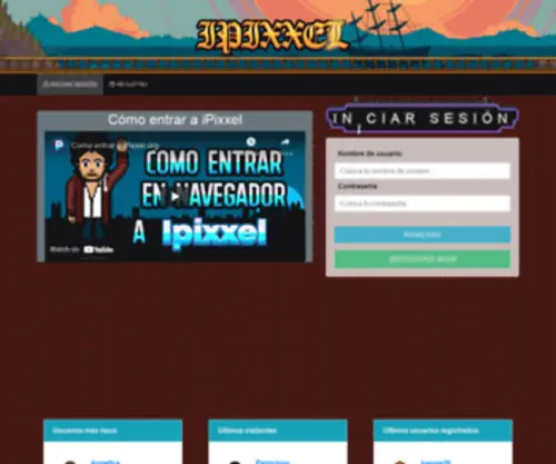 Ipixxel.org(¡Bienvenido a iPixxel) Screenshot