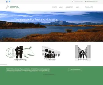 IPJ-PPJ.org(Institute for Peace & Justice) Screenshot