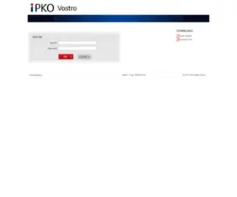 Ipkovostro.pl(Serwis internetowy iPKO) Screenshot