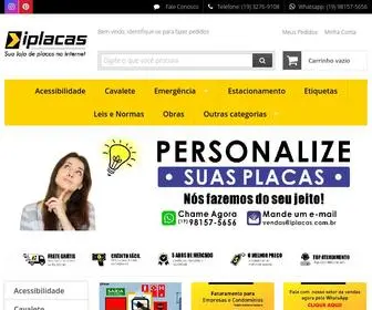 Iplacas.com.br(Sinalização) Screenshot