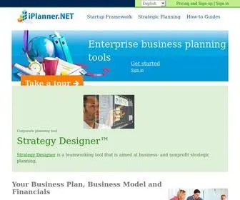 Iplanner.net(Strategic Business Plan Software for Corporations and Nonprofits) Screenshot