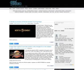 Iplaywinner.com(FIGHTING GAME NEWS STRATEGY & MEDIA) Screenshot