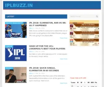 Iplbuzz.in(Ipl 2014) Screenshot