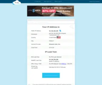 Ipleak.org(Our IP Leak Test will check if your VPN provider) Screenshot