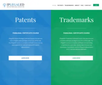 Iplegaled.com(Iplegal) Screenshot