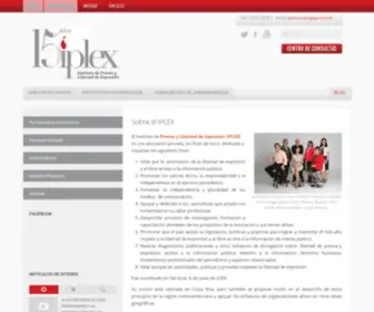Iplexcr.org(Iplex) Screenshot