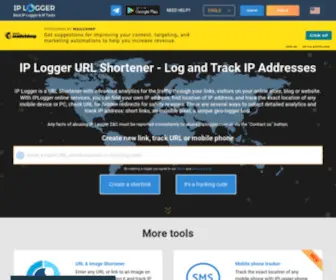Iplogger.com(IP Logger URL Shortener) Screenshot