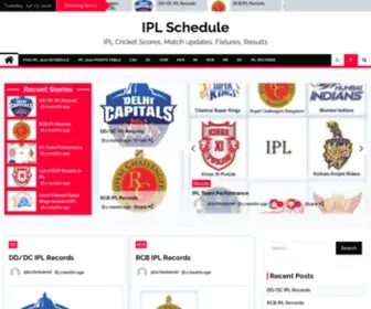 Iplschedule.net(IPL 2021 Schedule) Screenshot