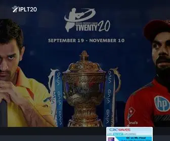 Iplstreaming.in(IPL 2020 news) Screenshot