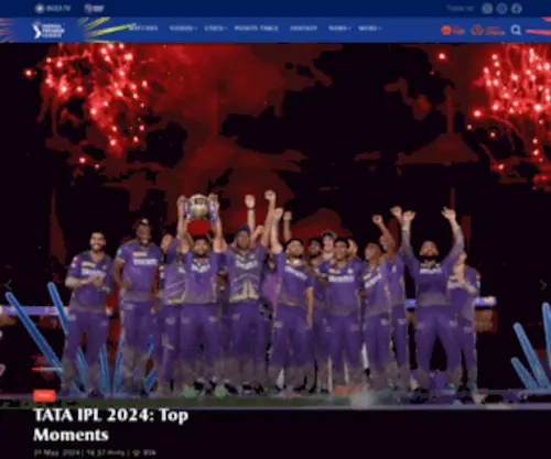 IPLT20.com Screenshot