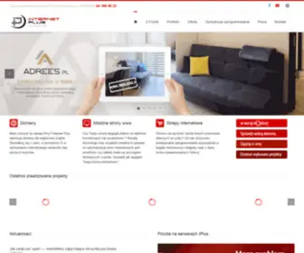 Iplus.com.pl(Internet Plus Częstochowa) Screenshot
